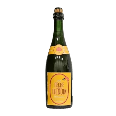 Tilquin Oude Peche Jaune 750ml Bottle Craft Beer Gueuzerie Tilquin