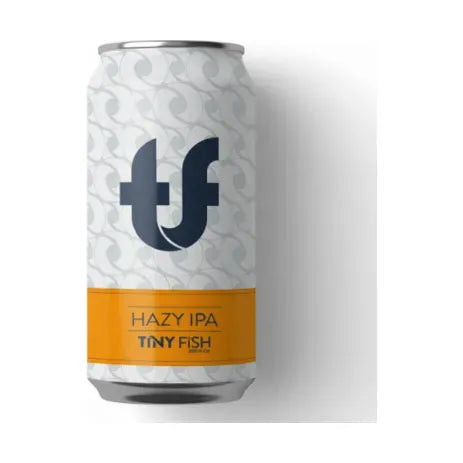 Tiny Fish Hazy IPA 375ml Can Craft Beer Tiny Fish Brewing