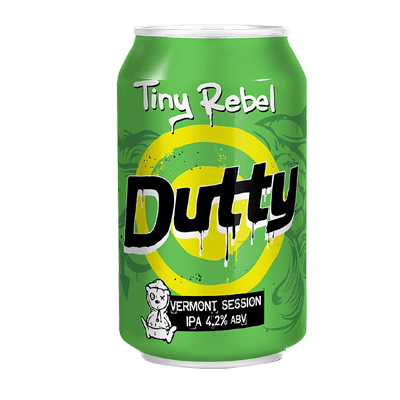 Tiny Rebel Dutty Vermont Session IPA Craft Beer Tiny Rebel Brewing Co