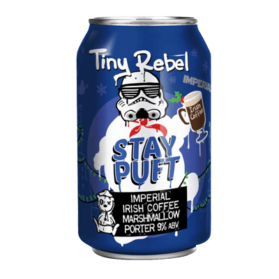 Tiny Rebel Imperial Stay Puft Irish Coffee Marshmallow Porter Craft Beer Tiny Rebel Brewing Co