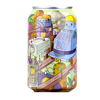 Tiny Rebel Not So Fast Round Boy IPA Craft Beer Tiny Rebel Brewing Co