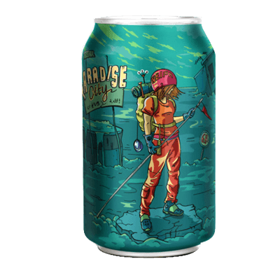 Tiny Rebel Paradise City Loral Mosaic IPA Craft Beer Tiny Rebel Brewing Co
