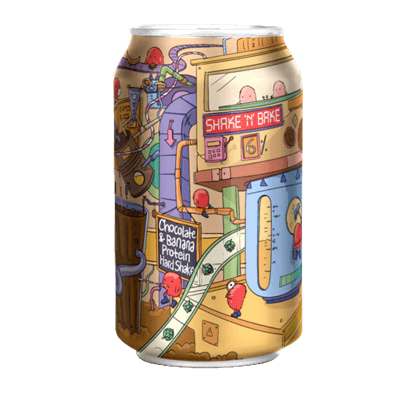 Tiny Rebel Shake 'N' Bake Chocolate Banana IPA Craft Beer Tiny Rebel Brewing Co