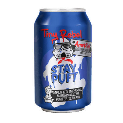 Tiny Rebel Stay Puft Amplified Imperial Porter Single Craft Beer Tiny Rebel Brewing Co