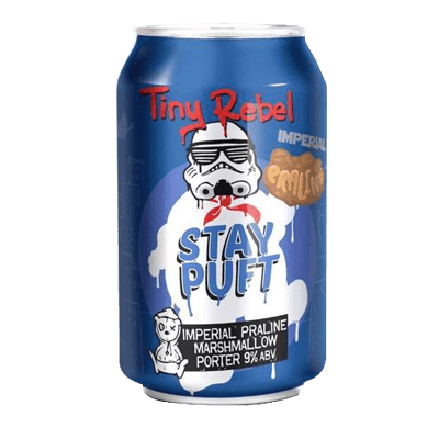 Tiny Rebel Stay Puft Imperial Praline Porter Single Craft Beer Tiny Rebel Brewing Co