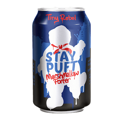 Tiny Rebel Stay Puft Marshmallow Porter Craft Beer Tiny Rebel Brewing Co