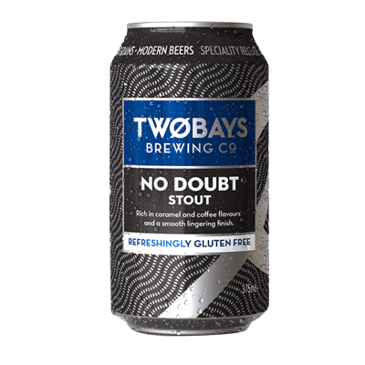 Two Bays Gluten Free No Doubt Stout 375ml Can Craft Beer Two Bays Brewing