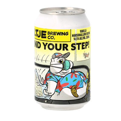 Uiltje Mind Your Step Vanilla Marshmallow Edition Imperial Stout 330ml Can Craft Beer Uiltje Brewing Co.