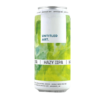 Untitled Art Hazy IIPA Version 9 Hazy IIPA Single Craft Beer Untitled Art