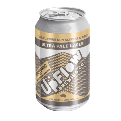 UpFlow Hypotonic Ultra Pale Lager Alcohol Free Craft Beer UpFlow Brewing