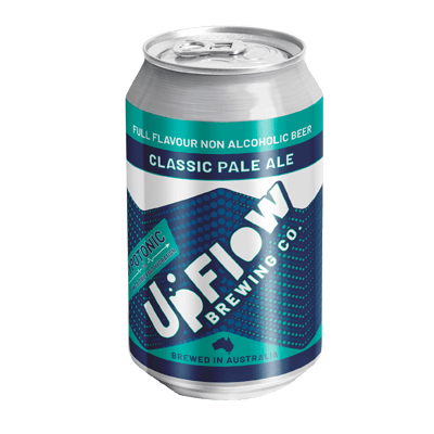 UpFlow Pale Ale Alcohol Free Craft Beer UpFlow Brewing