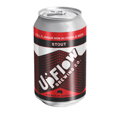 UpFlow Stout Alcohol Free Craft Beer UpFlow Brewing
