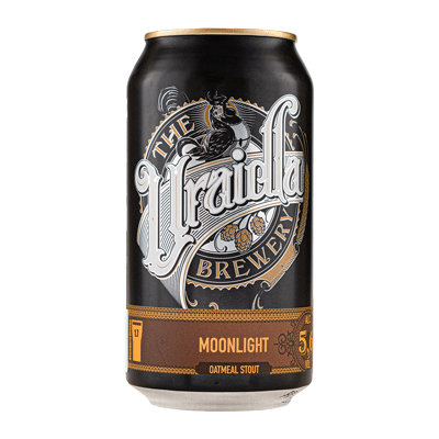 Uraidla Moonlight Oatmeal Stout 375ml Can Craft Beer Uraidla Brewing