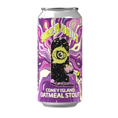 Urbanaut Coney Island Oatmeal Stout 440ml Can Craft Beer Urbanaut