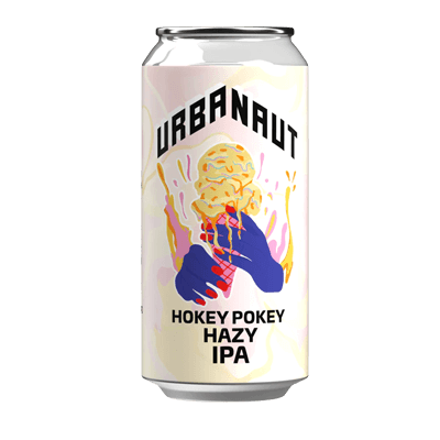 Urbanaut Hokey Pokey Hazy IPA 440ml Can Craft Beer Urbanaut