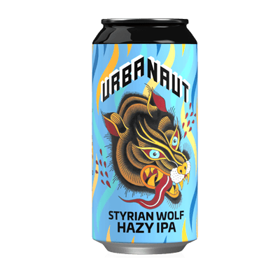Urbanaut Styrian Wolf Hazy IPA 440ml Can Craft Beer Urbanaut