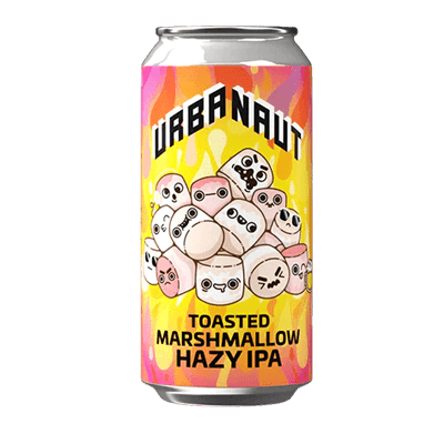 Urbanaut Toasted Marshmallow Hazy IPA 440ml Can Craft Beer Urbanaut
