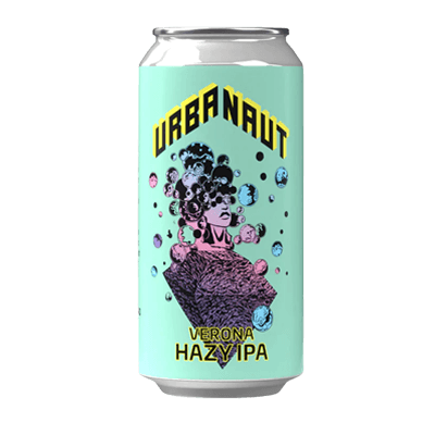 Urbanaut Verona Hazy IPA 440ml Can Craft Beer Urbanaut
