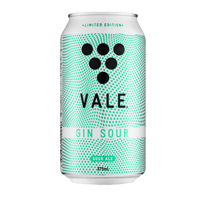 Vale Gin Sour Ale 375ml Can Craft Beer McLaren Vale Beer Company