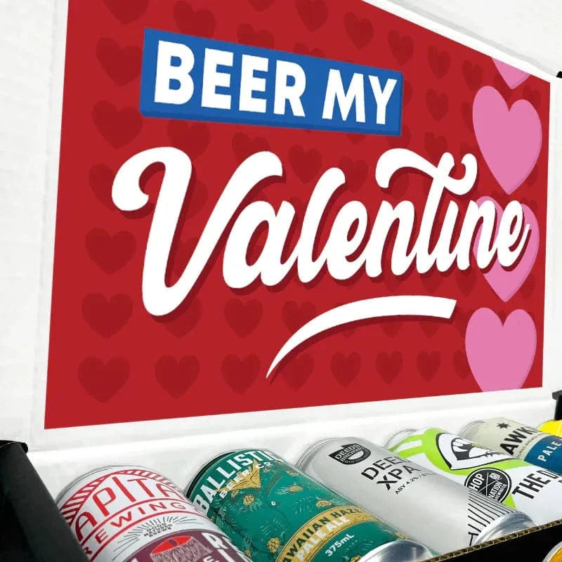 Valentine's Beer Hamper Gift Boxes & Tins Beer Cartel