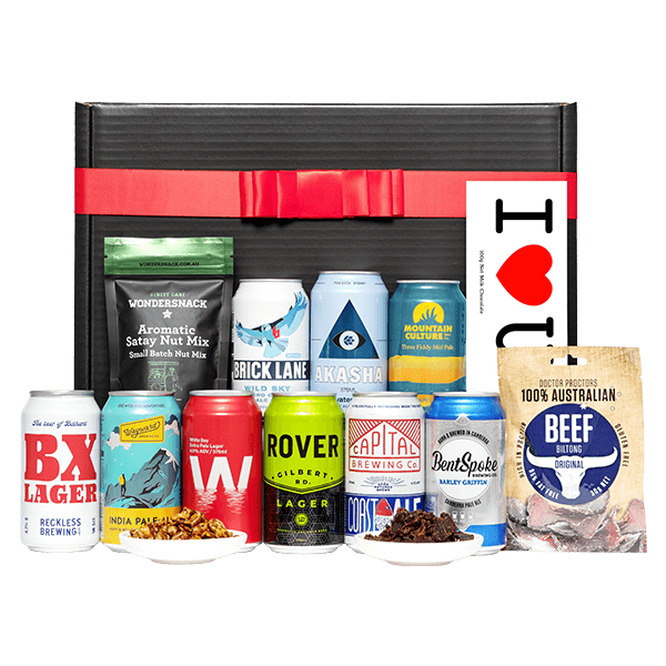 Valentine's Beer Hamper Gift Boxes & Tins Beer Cartel