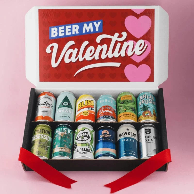 Valentine's Dozen Brews Gift Boxes & Tins Beer Cartel