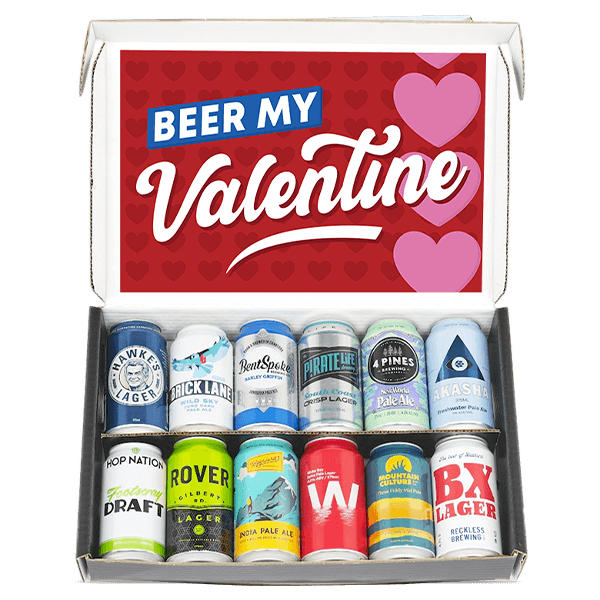 Valentine's Dozen Brews Gift Boxes & Tins Beer Cartel