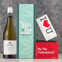 Valentine's Wine & Chocolate Hamper Wine Brewquets