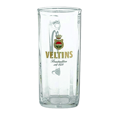 Veltins Brewery Stein Glass Glassware Veltins Brewery