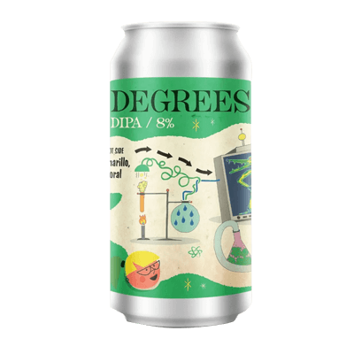 Verdant/DEYA Degrees DIPA Craft Beer Verdant Brewing Co
