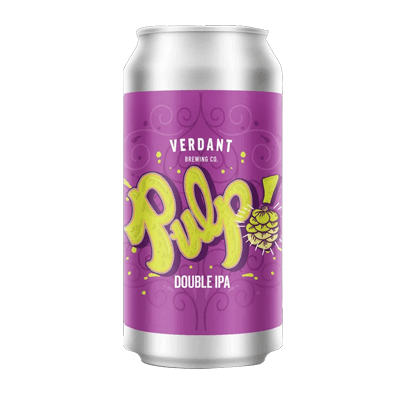 Verdant Pulp DIPA Craft Beer Verdant Brewing Co