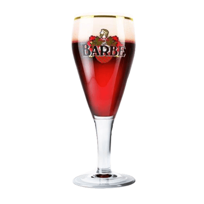 Verhaeghe Barbe Beer Glass Glassware Brouwerij Verhaeghe