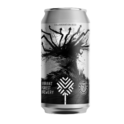 Vibrant Forest/Black Iris Shattered Paradigm Black IPA Single Craft Beer Vibrant Forest Brewery