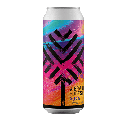 Vibrant Forest Pupa Juicy Pale Ale Craft Beer Vibrant Forest Brewery