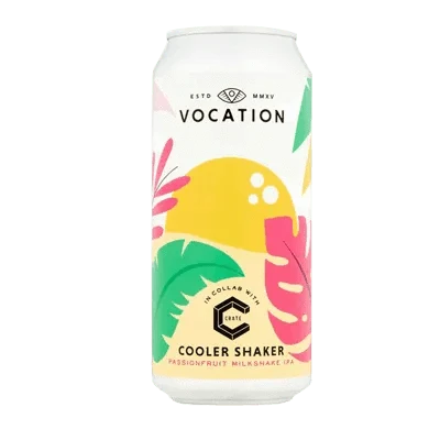 Vocation Cooler Shaker Passionfruit IPA Craft Beer Vocation Brewery
