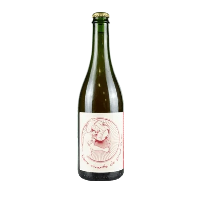 Voirons Biere Vivante Colline Chardonnay and Pinot Noir Wild Ale 750ml Bottle Craft Beer Voirons