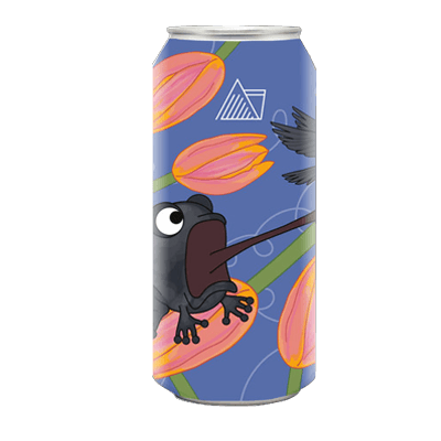 Wander Beyond Anura Imperial Blueberry Sour Ale Single Craft Beer Wander Beyond Brewing