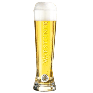 Warsteiner Tall Pilsner Glass Glassware Warsteiner