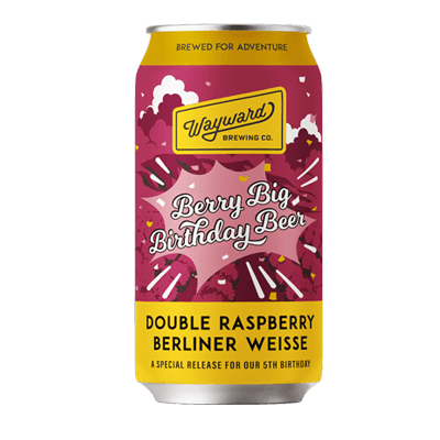 Wayward Berry Big Birthday Beer Craft Beer Wayward Brewing