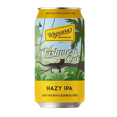 Wayward Cashmere Cat Hazy IPA Craft Beer Wayward Brewing