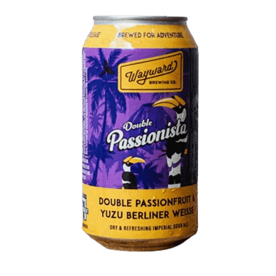 Wayward Double Passionista 375ml Can Craft Beer Wayward Brewing