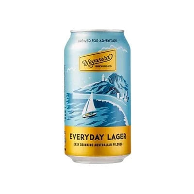 Wayward Everyday Lager 375ml Can Craft Beer Wayward Brewing