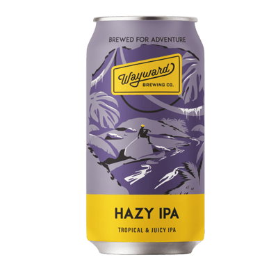 Wayward Hazy IPA 375ml Can Craft Beer Wayward Brewing