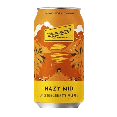 Wayward Hazy Mid Craft Beer Wayward Brewing