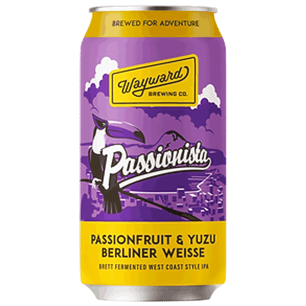 Wayward Passionista Sour Ale 375ml Can Craft Beer Wayward Brewing