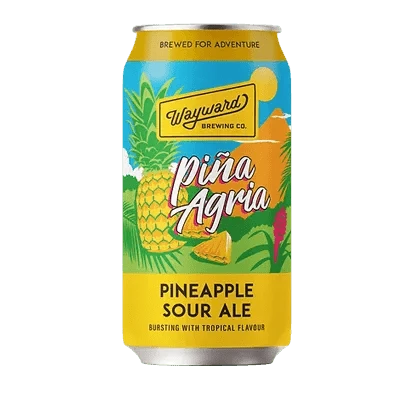Wayward Pina Agria Pineapple Sour 375ml Can Craft Beer Wayward Brewing