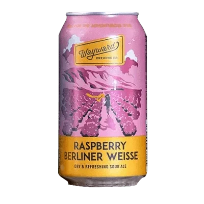 Wayward Raspberry Berliner Weisse 375ml Can Craft Beer Wayward Brewing