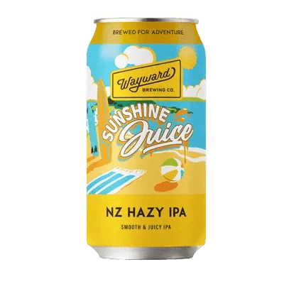 Wayward Sunshine Juice NZ Hazy IPA Craft Beer Wayward Brewing