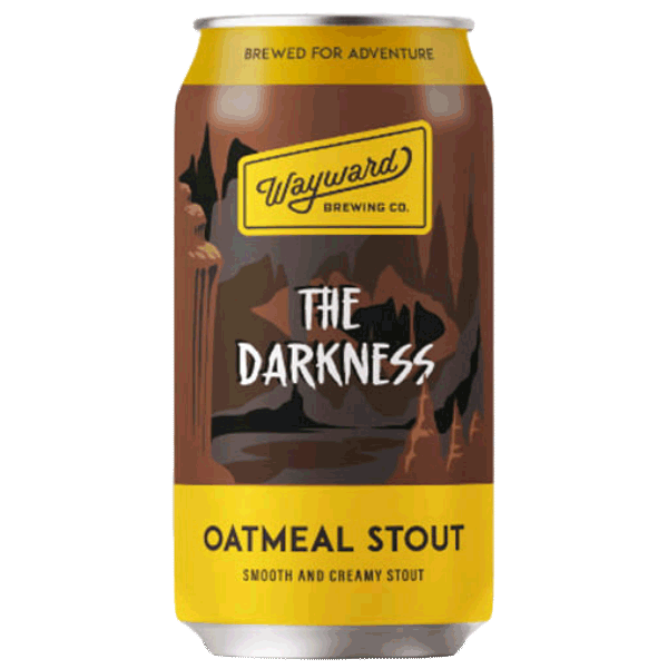 Wayward The Darkness Oatmeal Stout 375ml Can Craft Beer Wayward Brewing