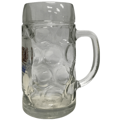Weihenstephaner Dimple Stein Beer Glass (500ml) Glassware Weihenstephan